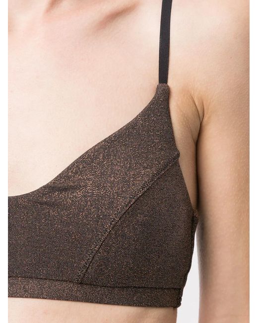 The Upside Brown Ballet Bra
