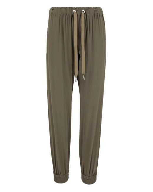 Sa Su Phi Green Silk Trousers