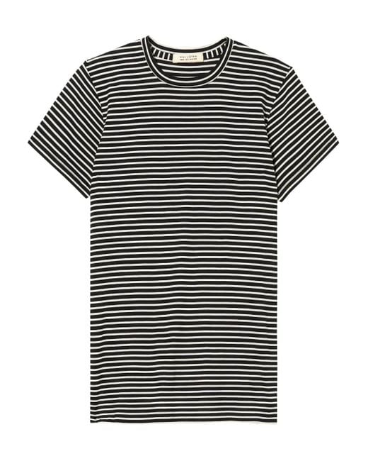Nili Lotan Lana ストライプ Tシャツ Black