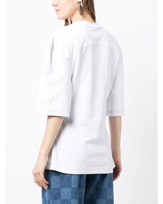 Jacquemus White T-shirts And Polos