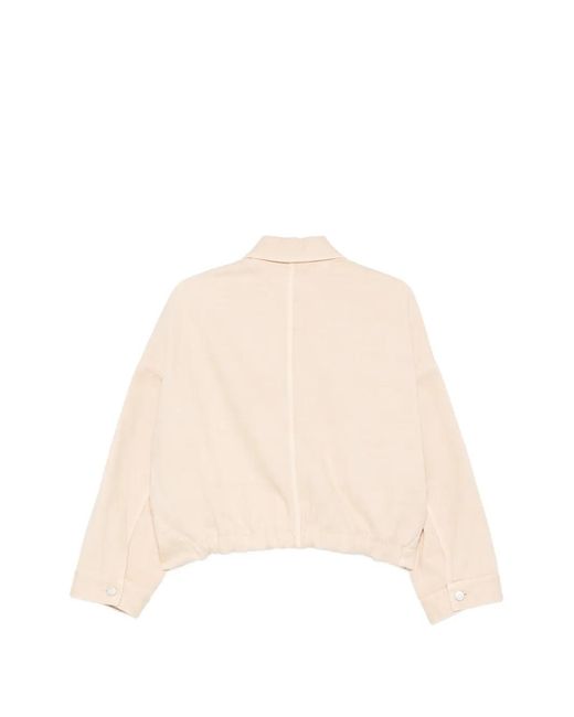 Roberto Collina Natural Pocket Collared Jacket