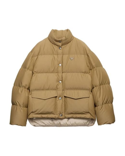 Prada Natural Medium-Weight Down Jacket