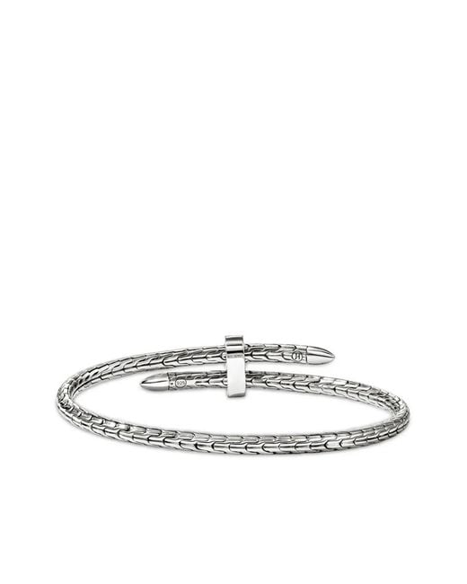 John Hardy White Spear Flex Cuff