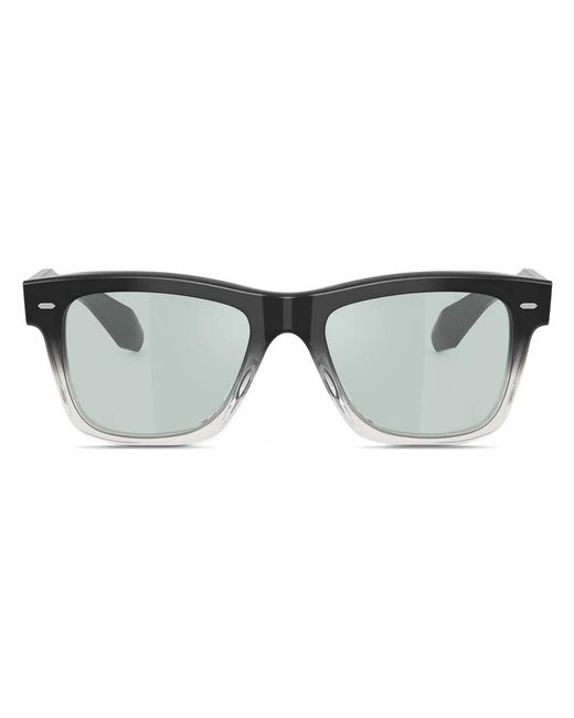 Lunettes De Vue N.04 À Monture Carrée Oliver Peoples en coloris Gray