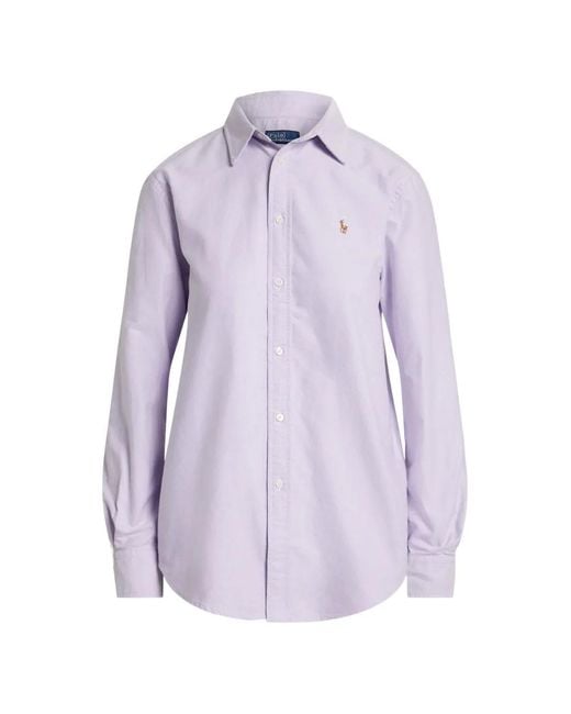 Polo Ralph Lauren Purple Buttoned Shirt