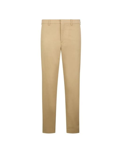 Moorer Natural Borelts Chinos for men
