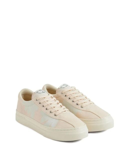 Stepney Workers Club White Dellow Cup Shroomhands Floral-Patterned Low-Top Sneakers for men