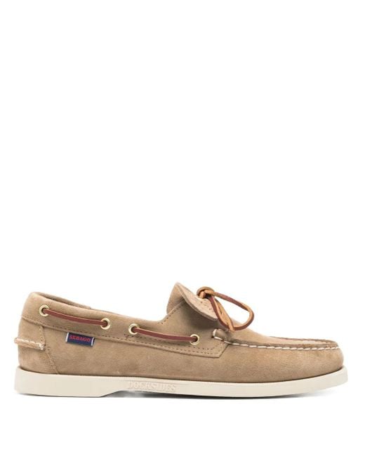 Sebago Natural Portland Artisan Boat Shoes for men