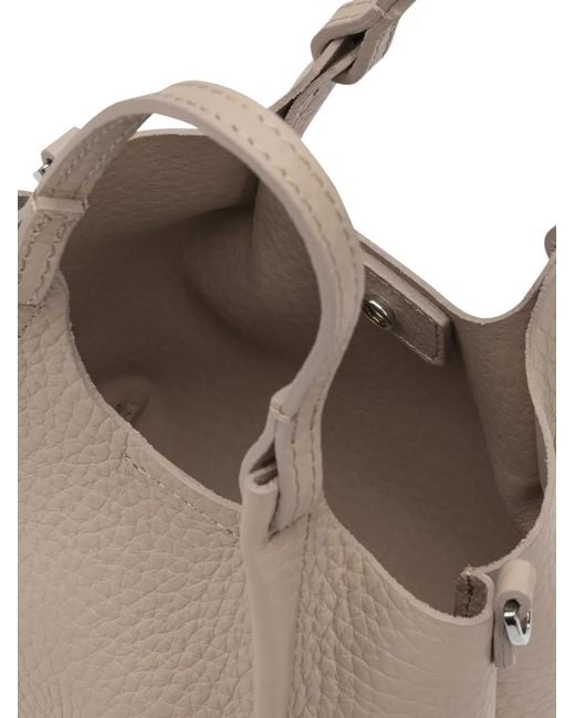 Gianni Chiarini Natural Dua Logo-Detail Tote Bag