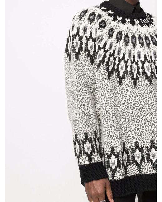 Valentino Garavani Gray Sweaters Black for men