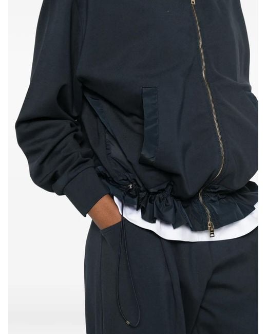 Chaqueta Con Cremallera Y Capucha Herno de color Blue