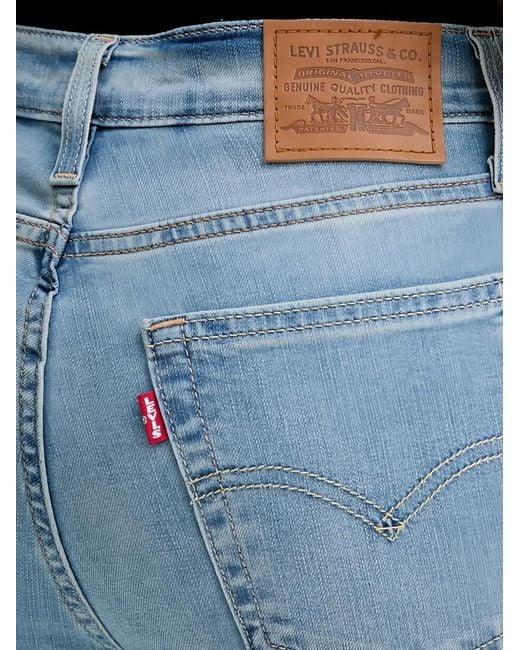 Levi's Gerafelde Jeans in het Blue