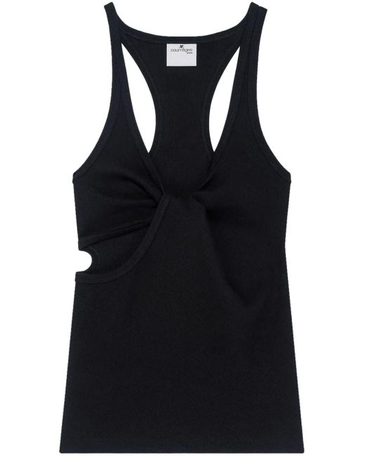 Courreges 90's タンクトップ Black