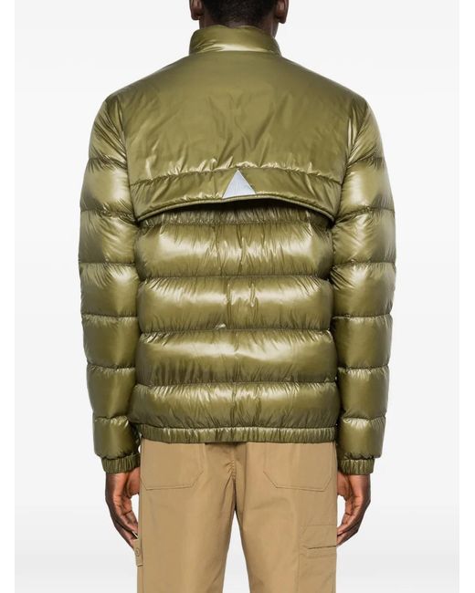 Moncler Green Doudoune Orres À Fermeture Zippée for men