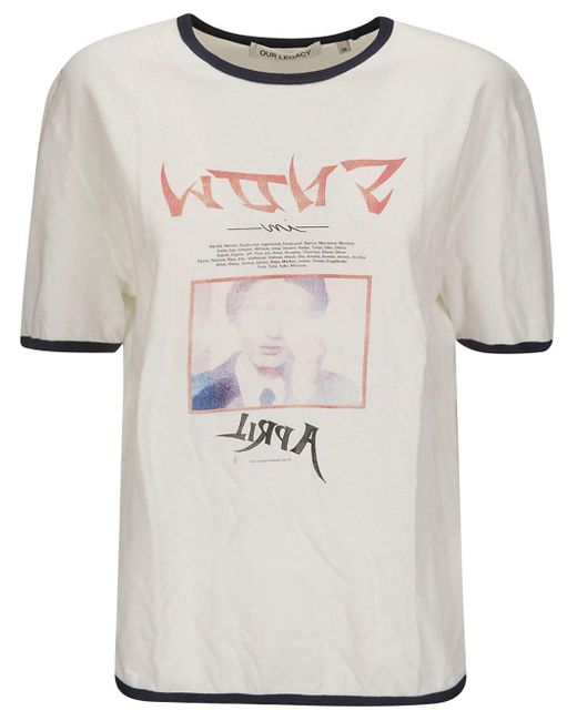 Our Legacy プリント Tシャツ White