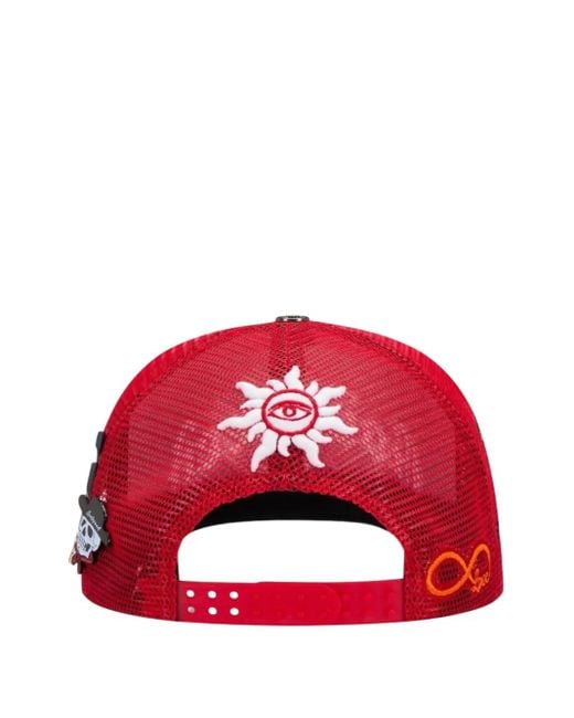 Godspeed Forever Trucker Embroidered-Logo Baseball Cap for men
