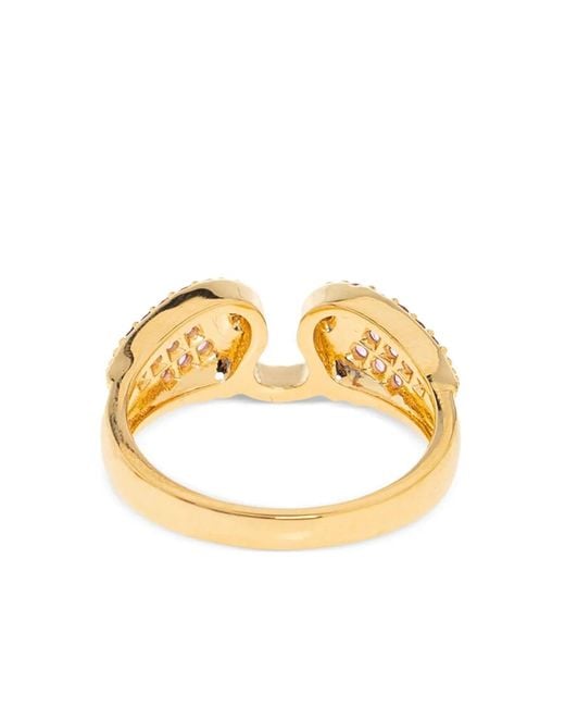 Zadig & Voltaire Metallic Rock Ring