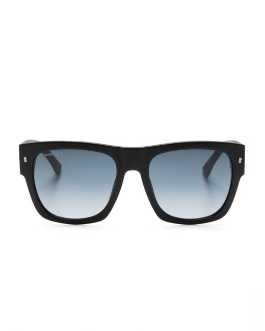 DSquared² Blue Icon Square-frame Sunglasses for men
