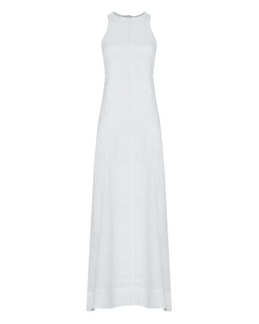 Osklen White Linen Dress