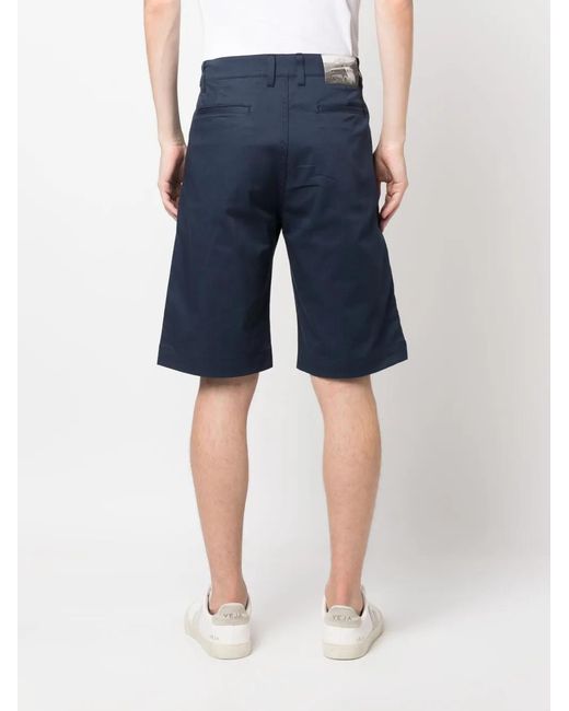 Rossignol Blue Organic-Cotton Chino Trousers for men
