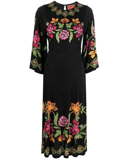 LaDoubleJ Black Sorella Midi Dress