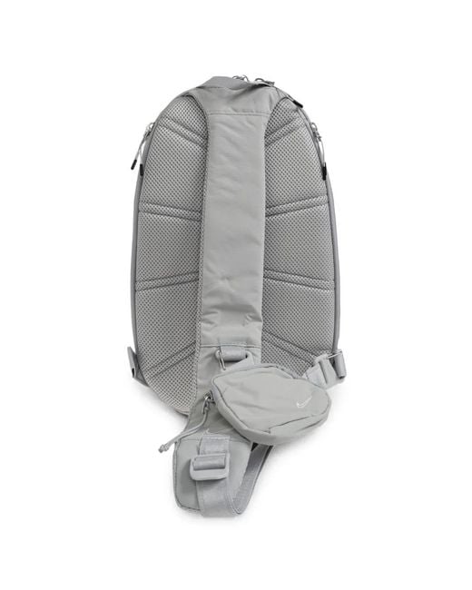 Nike Gray Backpack With Logo