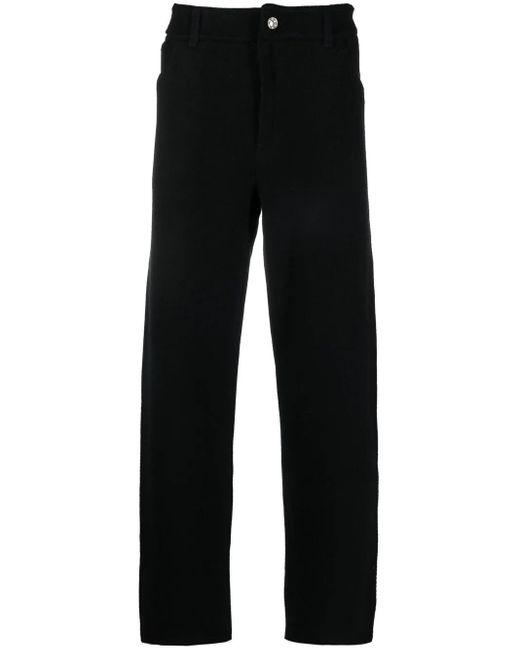 Barrie Straight Broek in het Black voor heren