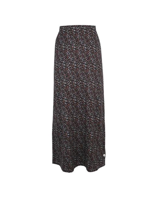 Rabanne Gray Printed Maxi Skirt