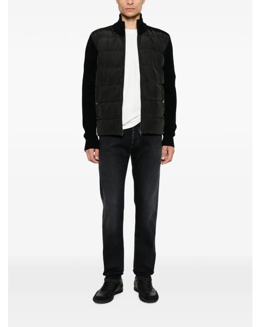 Giacca Trapuntata di Herno in Black da Uomo
