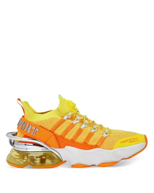 Philipp Plein Yellow Tiger Attack Gen X 04 Sneakers