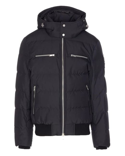 Moose Knuckles Blue Quilted Jacket for men