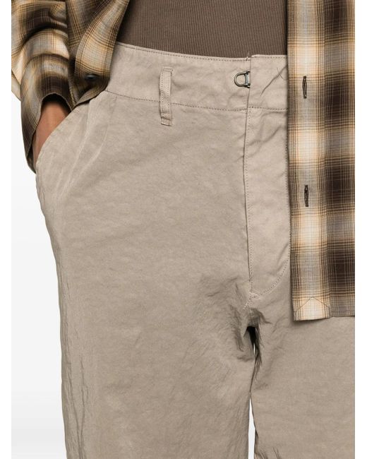 Kolor White Straight-Leg Trousers for men