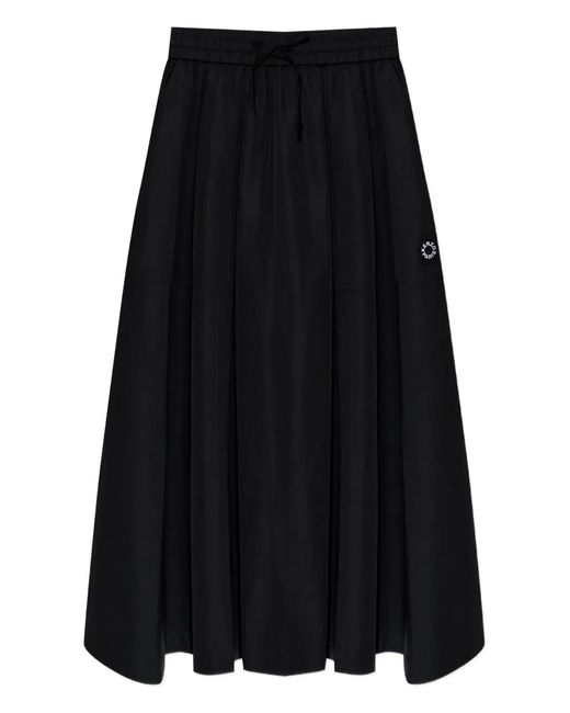 KENZO Black Polyester Cotton Skirt