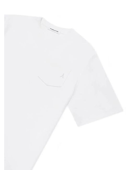 Manière De Voir Antoine T-Shirt mit rundem Ausschnitt in White für Herren