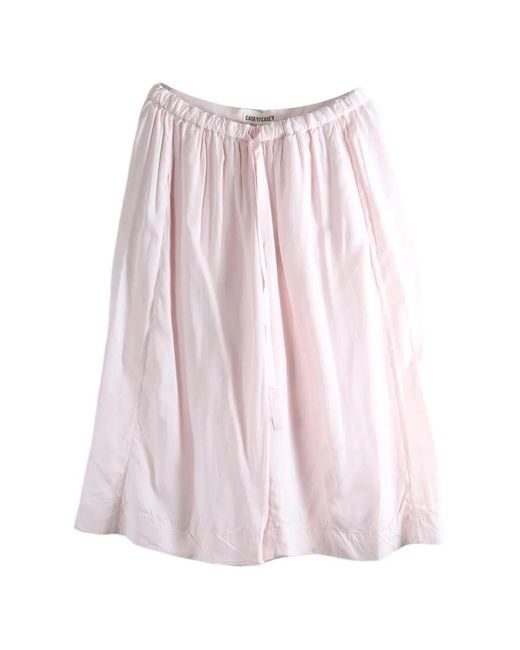 Casey Casey Pink Drawstring Cropped Trousers