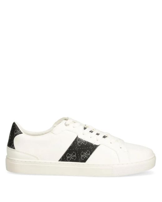 Guess Natural Monogram-Panel Sneakers for men