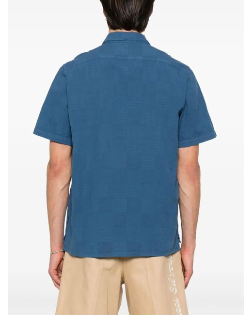 Paul Smith Blue Textured Shirt for men