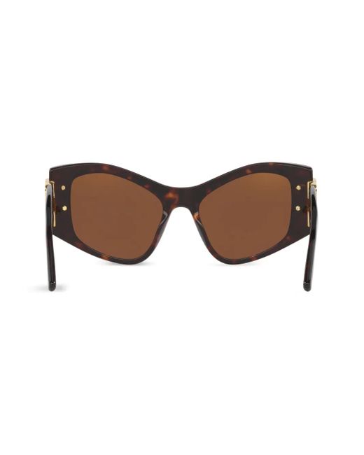 Balenciaga Brown Dynasty Xl D-Frame Sunglasses