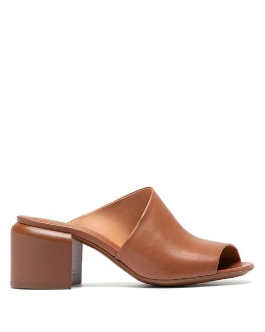 Officine Creative Brown Ethel Mules