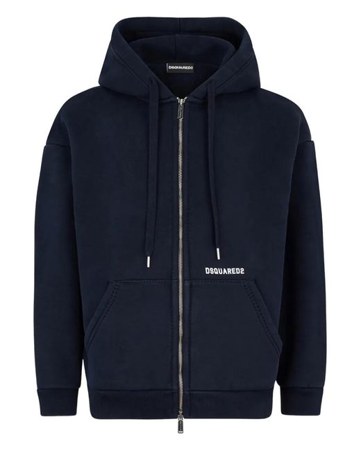 Giacca Con Zip di DSquared² in Blue da Uomo