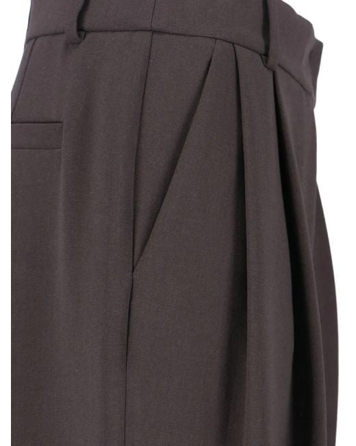 Giorgio Armani Gray Hose mit Falten