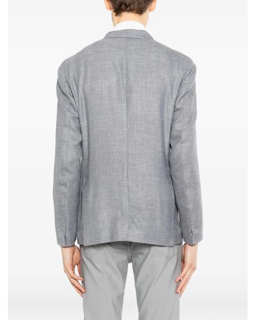 Chaqueta Con Bolsillos De Parche Eleventy de hombre de color Gray
