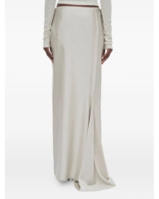 Ann Demeulemeester Eveline Long Skirt Gray
