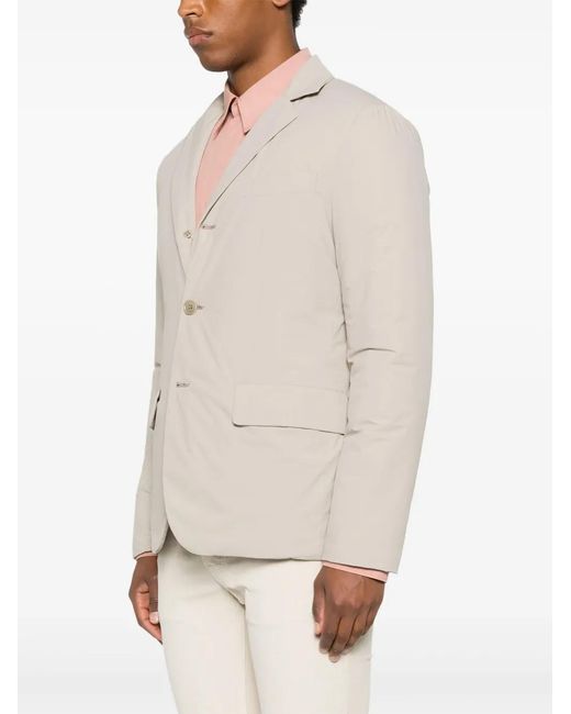 Aspesi White Padded Blazer for men