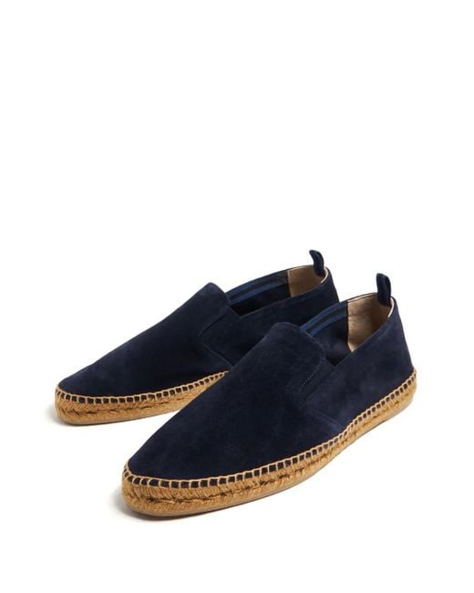 Castaner Blue Joel Suede Espadrilles for men