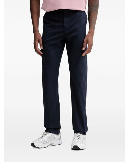 Napapijri Blue Puyo Summer Chino Trousers for men