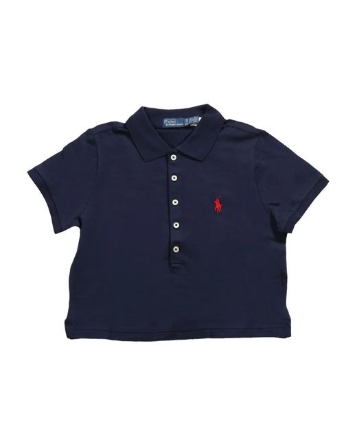 Polo Ralph Lauren Blue Knit Polo Shirt