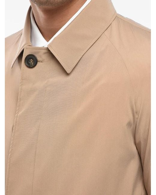 Corneliani Natural Raglan-Sleeve Coat for men