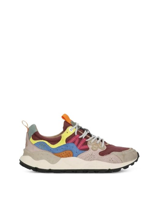 Flower Mountain White Yamano 3 Sneakers