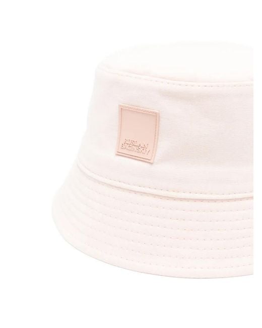 Ruslan Baginskiy Pink Logo-Patch Bucket Hat